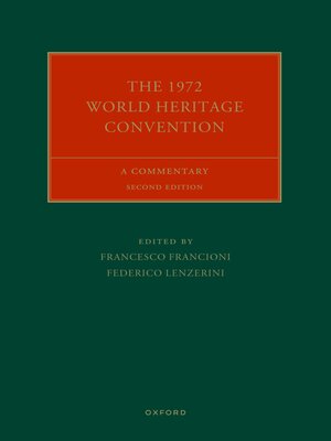 cover image of The 1972 World Heritage Convention